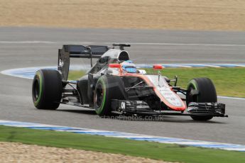 World © Octane Photographic Ltd. McLaren Honda MP4/30 – Fernando Alonso. Tuesday 3rd February 2015, Formula 1 Winter testing, Jerez de la Frontera, Spain. Digital Ref: 1183CB7D9832