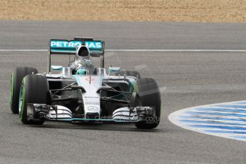 World © Octane Photographic Ltd. Mercedes AMG Petronas F1 W06 Hybrid – Nico Rosberg. Tuesday 3rd February 2015, Formula 1 Winter testing, Jerez de la Frontera, Spain. Digital Ref : 1183CB7D9847