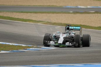 World © Octane Photographic Ltd. Mercedes AMG Petronas F1 W06 Hybrid – Nico Rosberg. Tuesday 3rd February 2015, Formula 1 Winter testing, Jerez de la Frontera, Spain. Digital Ref : 1183CB7D9888