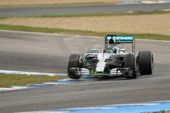 World © Octane Photographic Ltd. Mercedes AMG Petronas F1 W06 Hybrid – Nico Rosberg. Tuesday 3rd February 2015, Formula 1 Winter testing, Jerez de la Frontera, Spain. Digital Ref : 1183CB7D9961