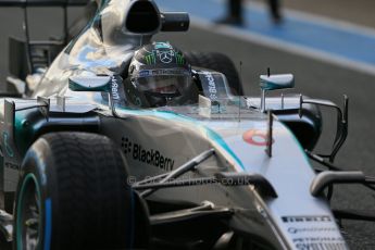 World © Octane Photographic Ltd. Mercedes AMG Petronas F1 W06 Hybrid – Nico Rosberg. Tuesday 3rd February 2015, Formula 1 Winter testing, Jerez de la Frontera, Spain. Digital Ref : 1183LB1D2364
