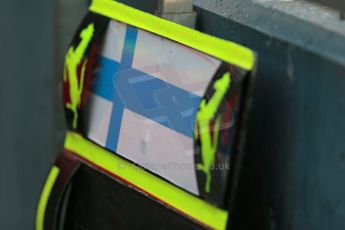 World © Octane Photographic Ltd. Scuderia Ferrari SF-15T – Kimi Raikkonen pit board. Tuesday 3rd February 2015, Formula 1 Winter testing, Jerez de la Frontera, Spain. Digital Ref: 1183LB1D2532