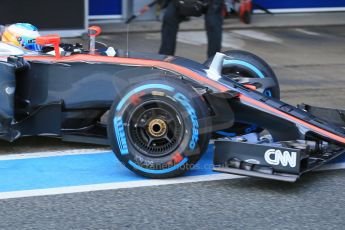 World © Octane Photographic Ltd. McLaren Honda MP4/30 – Fernando Alonso. Tuesday 3rd February 2015, Formula 1 Winter testing, Jerez de la Frontera, Spain. Digital Ref: 1183LB1D2565