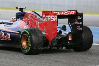 World © Octane Photographic Ltd. Scuderia Toro Rosso STR10 – Carlos Sainz Jnr. Tuesday 3rd February 2015, Formula 1 Winter testing, Jerez de la Frontera, Spain. Digital Ref: 1183LB1D2600