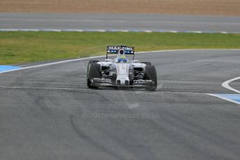 World © Octane Photographic Ltd. Williams Martini Racing FW37 – Felipe Massa. Tuesday 3rd February 2015, Formula 1 Winter testing, Jerez de la Frontera, Spain. Digital Ref: 1183LB1D2734