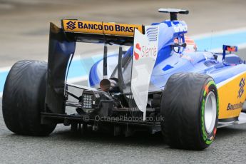 World © Octane Photographic Ltd. Sauber F1 Team C34-Ferrari – Felipe Nasr. Tuesday 3rd February 2015, Formula 1 Winter testing, Jerez de la Frontera, Spain. Digital Ref : 1183LB1D2784