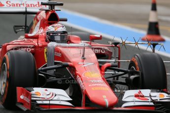 World © Octane Photographic Ltd. Scuderia Ferrari SF-15T – Kimi Raikkonen. Tuesday 3rd February 2015, Formula 1 Winter testing, Jerez de la Frontera, Spain. Digital Ref: 1183LB1D2802
