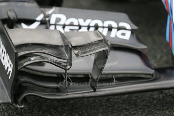 World © Octane Photographic Ltd. Williams Martini Racing FW37 – Technical detail. Tuesday 3rd February 2015, Formula 1 Winter testing, Jerez de la Frontera, Spain. Digital Ref: 1183LB1D2838