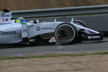 World © Octane Photographic Ltd. Williams Martini Racing FW37 – Felipe Massa. Tuesday 3rd February 2015, Formula 1 Winter testing, Jerez de la Frontera, Spain. Digital Ref: 1183LB1D3005