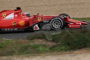 World © Octane Photographic Ltd. Scuderia Ferrari SF-15T – Kimi Raikkonen. Tuesday 3rd February 2015, Formula 1 Winter testing, Jerez de la Frontera, Spain. Digital Ref: 1183LB1D3026