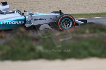World © Octane Photographic Ltd. Mercedes AMG Petronas F1 W06 Hybrid – Nico Rosberg. Tuesday 3rd February 2015, Formula 1 Winter testing, Jerez de la Frontera, Spain. Digital Ref : 1183LB1D3075