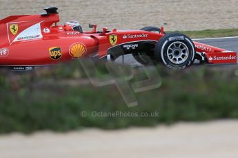 World © Octane Photographic Ltd. Scuderia Ferrari SF-15T – Kimi Raikkonen. Tuesday 3rd February 2015, Formula 1 Winter testing, Jerez de la Frontera, Spain. Digital Ref: 1183LB1D3083