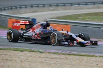 World © Octane Photographic Ltd. Scuderia Toro Rosso STR10 – Carlos Sainz Jnr. Tuesday 3rd February 2015, Formula 1 Winter testing, Jerez de la Frontera, Spain. Digital Ref: 1183LB1D3194