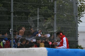 World © Octane Photographic Ltd. Scuderia Ferrari - Esteban Gutierrez. Tuesday 3rd February 2015, Formula 1 Winter testing, Jerez de la Frontera, Spain. Digital Ref: 1183LB1D3214