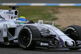 World © Octane Photographic Ltd. Williams Martini Racing FW37 – Felipe Massa. Tuesday 3rd February 2015, Formula 1 Winter testing, Jerez de la Frontera, Spain. Digital Ref: 1183LB1D3224