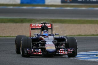 World © Octane Photographic Ltd. Scuderia Toro Rosso STR10 – Carlos Sainz Jnr. Tuesday 3rd February 2015, Formula 1 Winter testing, Jerez de la Frontera, Spain. Digital Ref: 1183LB1D3340