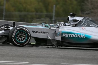 World © Octane Photographic Ltd. Mercedes AMG Petronas F1 W06 Hybrid – Nico Rosberg. Tuesday 3rd February 2015, Formula 1 Winter testing, Jerez de la Frontera, Spain. Digital Ref : 1183LB1D3457