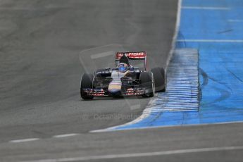 World © Octane Photographic Ltd. Scuderia Toro Rosso STR10 – Carlos Sainz Jnr. Tuesday 3rd February 2015, Formula 1 Winter testing, Jerez de la Frontera, Spain. Digital Ref: 1183LB1D3481