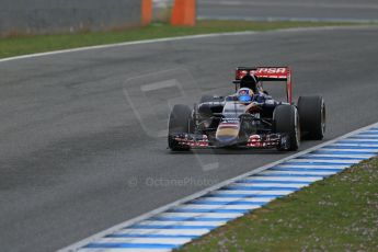 World © Octane Photographic Ltd. Scuderia Toro Rosso STR10 – Carlos Sainz Jnr. Tuesday 3rd February 2015, Formula 1 Winter testing, Jerez de la Frontera, Spain. Digital Ref: 1183LB1D3588