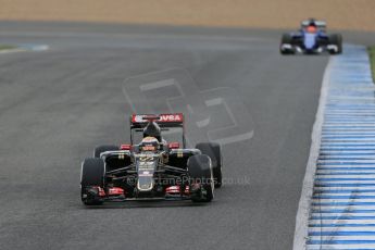 World © Octane Photographic Ltd. Lotus F1 Team E23 Hybrid – Pastor Maldonado. Tuesday 3rd February 2015, Formula 1 Winter testing, Jerez de la Frontera, Spain. Digital Ref: 1183LB1D3619
