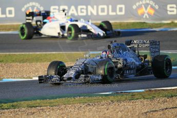 World © Octane Photographic Ltd. Infiniti Red Bull Racing RB11 – Daniil Kvyat. Wednesday 4th February 2015, Formula 1 Winter testing, Jerez de la Frontera, Spain. Digital Ref : 1184CB1D3349