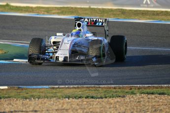 World © Octane Photographic Ltd. Williams Martini Racing FW37 – Felipe Massa. Wednesday 4th February 2015, Formula 1 Winter testing, Jerez de la Frontera, Spain. Digital Ref: 1184CB1D3354