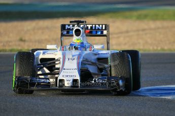 World © Octane Photographic Ltd. Williams Martini Racing FW37 – Felipe Massa. Wednesday 4th February 2015, Formula 1 Winter testing, Jerez de la Frontera, Spain. Digital Ref: 1184CB1D3359