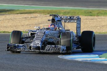 World © Octane Photographic Ltd. Infiniti Red Bull Racing RB11 – Daniil Kvyat. Wednesday 4th February 2015, Formula 1 Winter testing, Jerez de la Frontera, Spain. Digital Ref : 1184CB1D3434