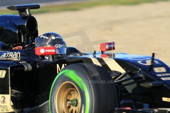 World © Octane Photographic Ltd. Lotus F1 Team E23 Hybrid – Romain Grosjean. Wednesday 4th February 2015, Formula 1 Winter testing, Jerez de la Frontera, Spain. Digital Ref: 1184CB1D3493