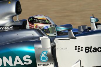 World © Octane Photographic Ltd. Mercedes AMG Petronas F1 W06 Hybrid – Lewis Hamilton. Wednesday 4th February 2015, Formula 1 Winter testing, Jerez de la Frontera, Spain. Digital Ref : 1184CB1D3522