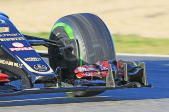 World © Octane Photographic Ltd. Lotus F1 Team E23 Hybrid – Romain Grosjean. Wednesday 4th February 2015, Formula 1 Winter testing, Jerez de la Frontera, Spain. Digital Ref: 1184CB1D3535