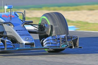 World © Octane Photographic Ltd. Mercedes AMG Petronas F1 W06 Hybrid – Lewis Hamilton. Wednesday 4th February 2015, Formula 1 Winter testing, Jerez de la Frontera, Spain. Digital Ref : 1184CB1D3555