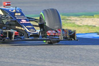 World © Octane Photographic Ltd. Lotus F1 Team E23 Hybrid – Romain Grosjean. Wednesday 4th February 2015, Formula 1 Winter testing, Jerez de la Frontera, Spain. Digital Ref: 1184CB1D3563