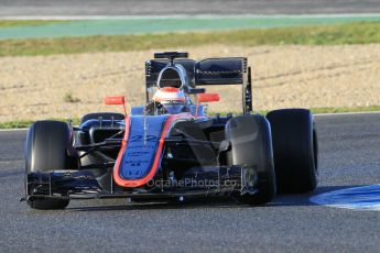 World © Octane Photographic Ltd. McLaren Honda MP4/30 - Jenson Button. Wednesday 4th February 2015, Formula 1 Winter testing, Jerez de la Frontera, Spain. Digital Ref: 1184CB1D3575