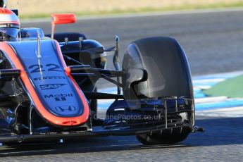 World © Octane Photographic Ltd. McLaren Honda MP4/30 - Jenson Button. Wednesday 4th February 2015, Formula 1 Winter testing, Jerez de la Frontera, Spain. Digital Ref: 1184CB1D3580