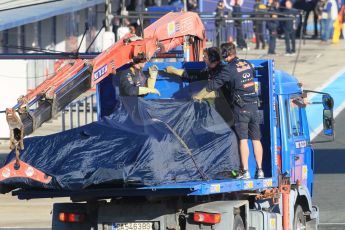 World © Octane Photographic Ltd. Infiniti Red Bull Racing RB11 – Daniil Kvyat. Wednesday 4th February 2015, Formula 1 Winter testing, Jerez de la Frontera, Spain. Digital Ref : 1184CB1D3640