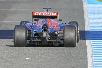 World © Octane Photographic Ltd. Scuderia Toro Rosso STR10 – Max Verstappen. Wednesday 4th February 2015, Formula 1 Winter testing, Jerez de la Frontera, Spain. Digital Ref: 1184CB1D3705