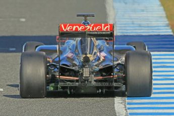 World © Octane Photographic Ltd. Lotus F1 Team E23 Hybrid – Romain Grosjean. Wednesday 4th February 2015, Formula 1 Winter testing, Jerez de la Frontera, Spain. Digital Ref: 1184CB1D3743