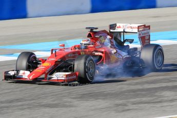 World © Octane Photographic Ltd. Scuderia Ferrari SF15-T – Kimi Raikkonen. Wednesday 4th February 2015, Formula 1 Winter testing, Jerez de la Frontera, Spain. Digital Ref: 1184CB1D3815