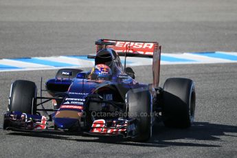 World © Octane Photographic Ltd. Scuderia Toro Rosso STR10 – Max Verstappen. Wednesday 4th February 2015, Formula 1 Winter testing, Jerez de la Frontera, Spain. Digital Ref: 1184CB1D3911