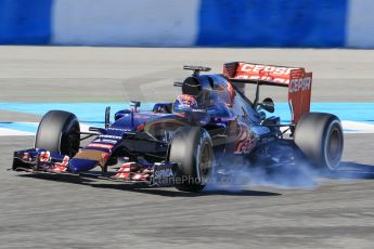 World © Octane Photographic Ltd. Scuderia Toro Rosso STR10 – Max Verstappen. Wednesday 4th February 2015, Formula 1 Winter testing, Jerez de la Frontera, Spain. Digital Ref: 1184CB1D3917
