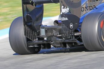 World © Octane Photographic Ltd. McLaren Honda MP4/30 - Jenson Button. Wednesday 4th February 2015, Formula 1 Winter testing, Jerez de la Frontera, Spain. Digital Ref: 1184CB1D3959