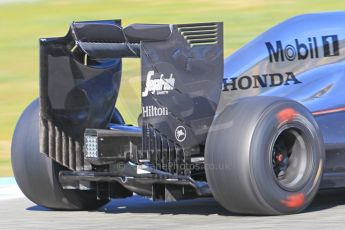 World © Octane Photographic Ltd. McLaren Honda MP4/30 - Jenson Button. Wednesday 4th February 2015, Formula 1 Winter testing, Jerez de la Frontera, Spain. Digital Ref: 1184CB1D3989