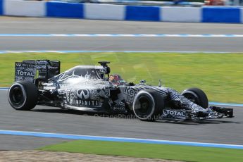 World © Octane Photographic Ltd. Infiniti Red Bull Racing RB11 – Daniil Kvyat. Wednesday 4th February 2015, Formula 1 Winter testing, Jerez de la Frontera, Spain. Digital Ref : 1184CB1D3995