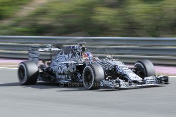 World © Octane Photographic Ltd. Infiniti Red Bull Racing RB11 – Daniil Kvyat. Wednesday 4th February 2015, Formula 1 Winter testing, Jerez de la Frontera, Spain. Digital Ref : 1184CB1D4030