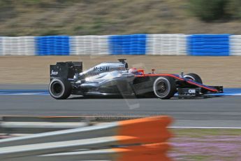 World © Octane Photographic Ltd. McLaren Honda MP4/30 - Jenson Button. Wednesday 4th February 2015, Formula 1 Winter testing, Jerez de la Frontera, Spain. Digital Ref: 1184CB1D4114