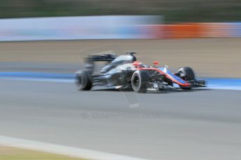 World © Octane Photographic Ltd. McLaren Honda MP4/30 - Jenson Button. Wednesday 4th February 2015, Formula 1 Winter testing, Jerez de la Frontera, Spain. Digital Ref: 1184CB1D4122