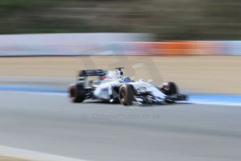 World © Octane Photographic Ltd. Williams Martini Racing FW37 – Felipe Massa. Wednesday 4th February 2015, Formula 1 Winter testing, Jerez de la Frontera, Spain. Digital Ref: 1184CB1D4125