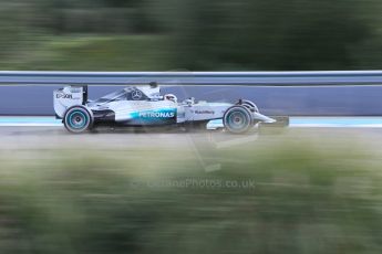 World © Octane Photographic Ltd. Mercedes AMG Petronas F1 W06 Hybrid – Lewis Hamilton. Wednesday 4th February 2015, Formula 1 Winter testing, Jerez de la Frontera, Spain. Digital Ref : 1184CB1D4217