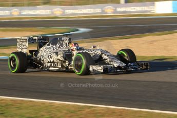 World © Octane Photographic Ltd. Infiniti Red Bull Racing RB11 – Daniil Kvyat. Wednesday 4th February 2015, Formula 1 Winter testing, Jerez de la Frontera, Spain. Digital Ref : 1184CB7D0002